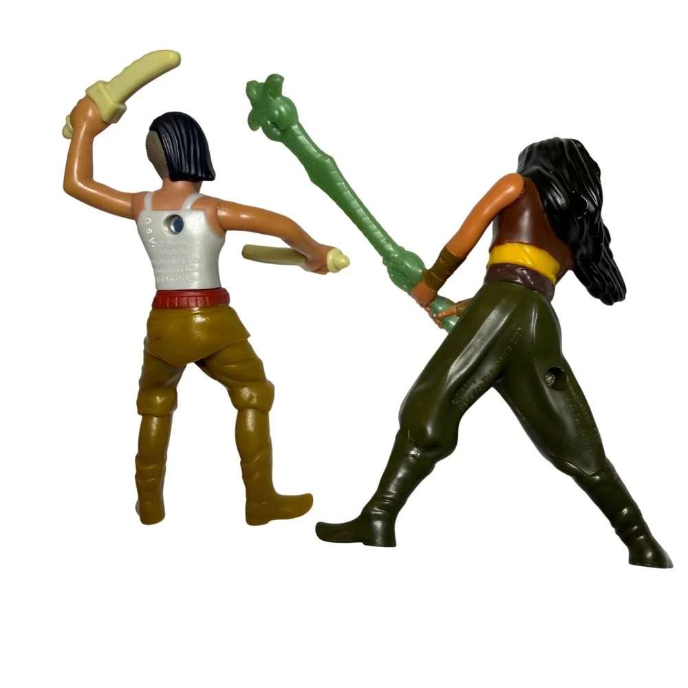 Disney Raya and the Last Dragon Raya Namaari Action Figure Toy Set 2 Piece - Picture 2 of 2